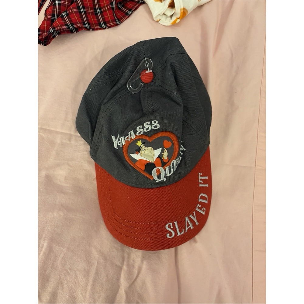 Disney Parks Disneyland Snow White Evil Queen "Slayed It" adjustable adult hat
